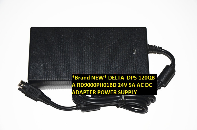 *Brand NEW*24V 5A DELTA RD9000PH01BD DPS-120QB A AC DC ADAPTER POWER SUPPLY - Click Image to Close